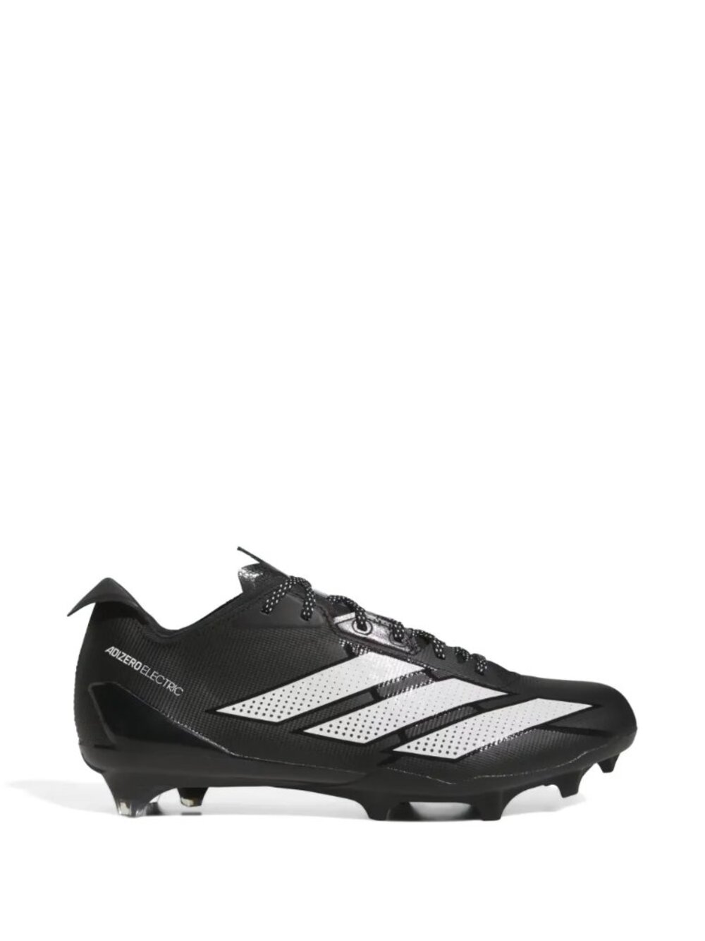 adidas Adizero Electric II Football Cleats Core Black White NWT NWOB Size 7.5